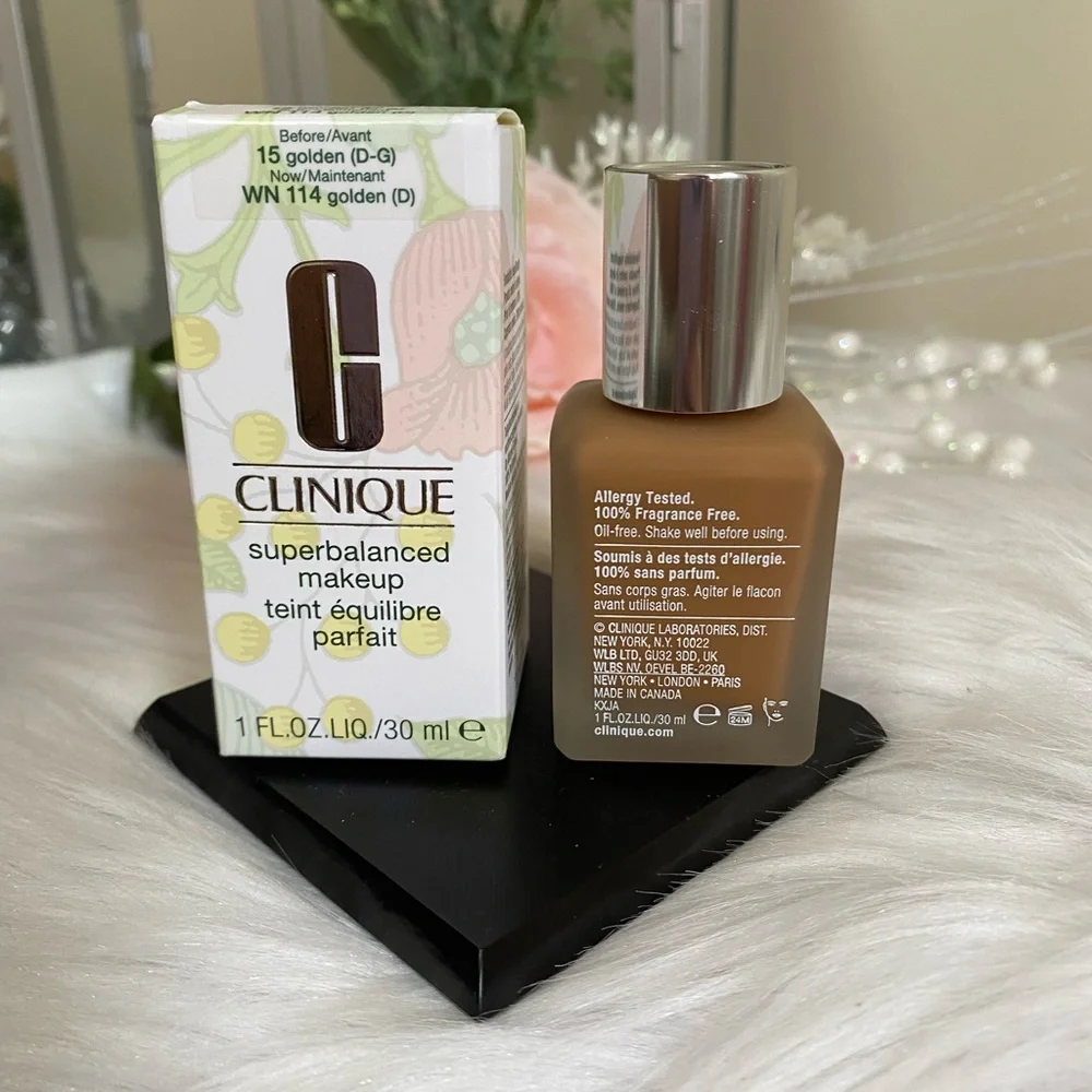 Clinique Superbalanced Makeup - WN 114 Golden (D) 1oz/30ml